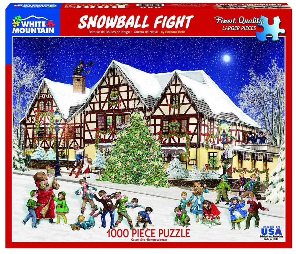 Snowball Fight - 1000 Pieces - DISC