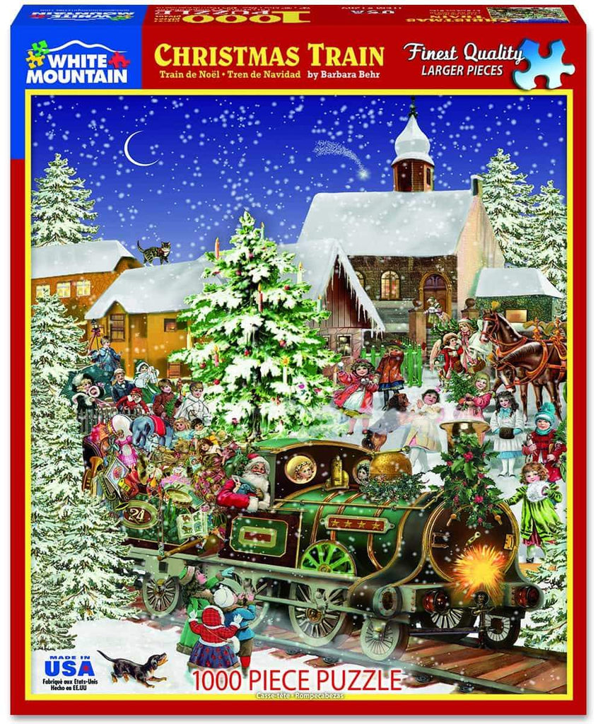 Christmas Train - 1000 Pieces - DISC