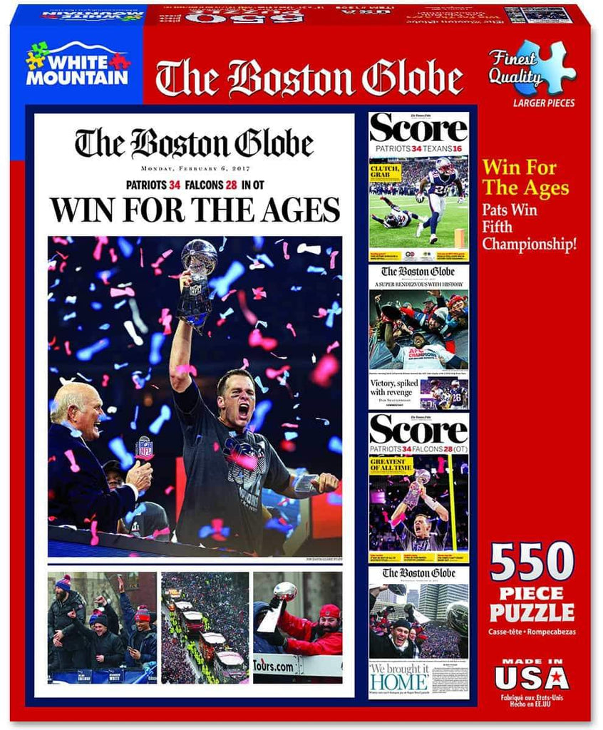 Win for the Ages - Patriots - 550 Pieces