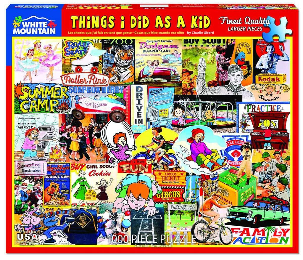 What I Did As A Kid - 1000 Pieces