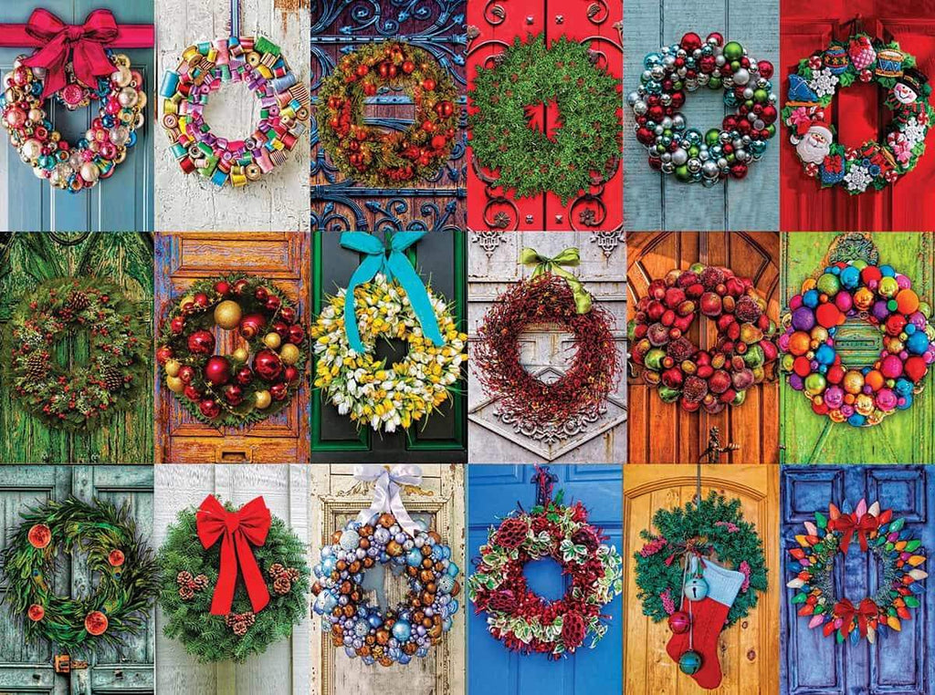 Holiday Wreaths - 550 Pieces