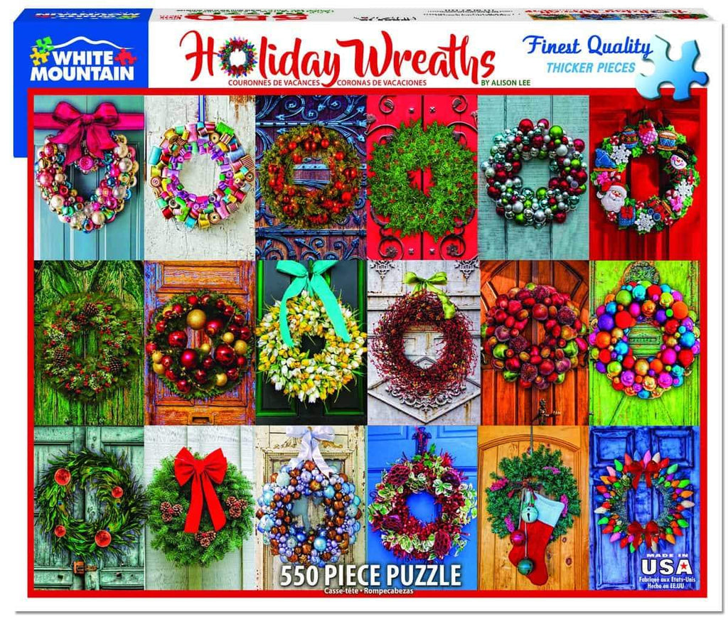 Holiday Wreaths - 550 Pieces