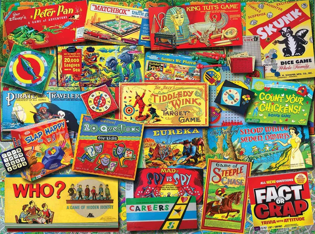 Family Game Night - 550 Piece Puzzle