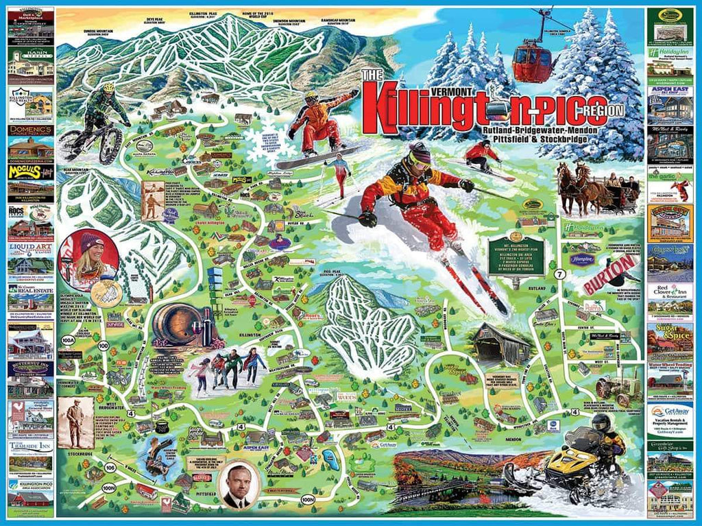 I Love Killington - Pico - 1000 Pieces