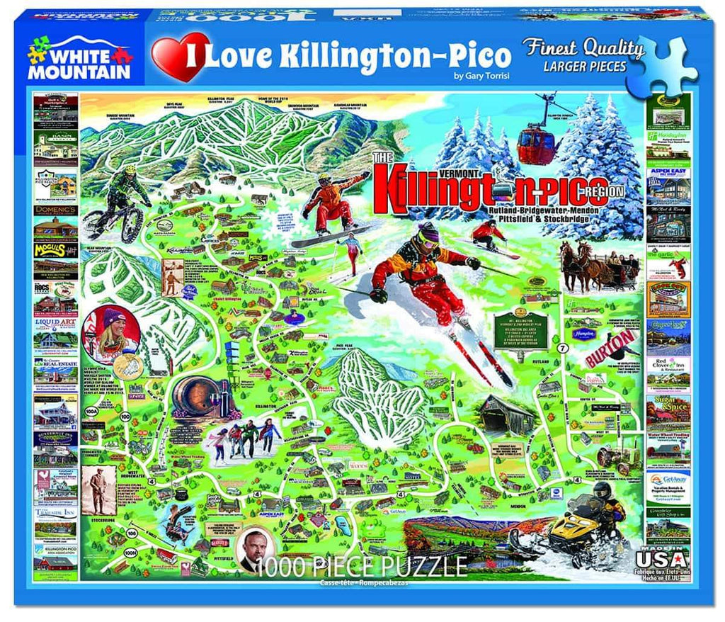 I Love Killington - Pico - 1000 Pieces