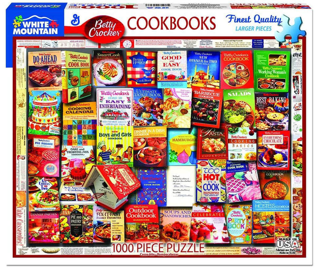 Betty Crocker Cookbooks - 1000 Pieces