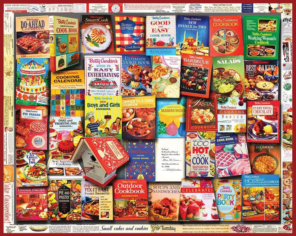 Betty Crocker Cookbooks - 1000 Pieces