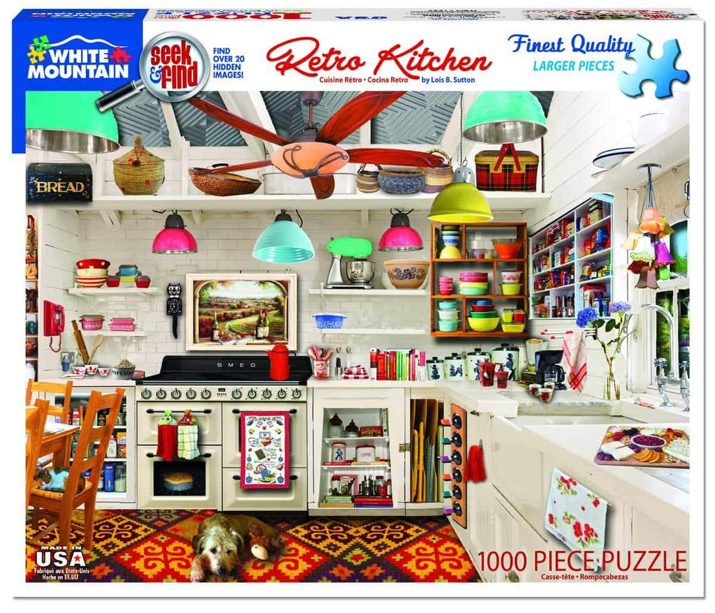 Retro Kitchen Seek & Find  - 1000 Pieces
