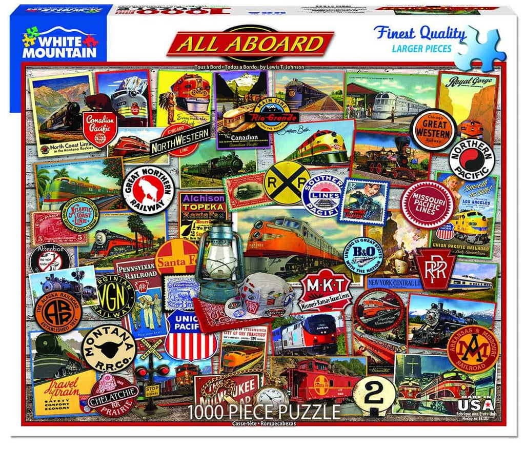 All Aboard - 1000 Pieces