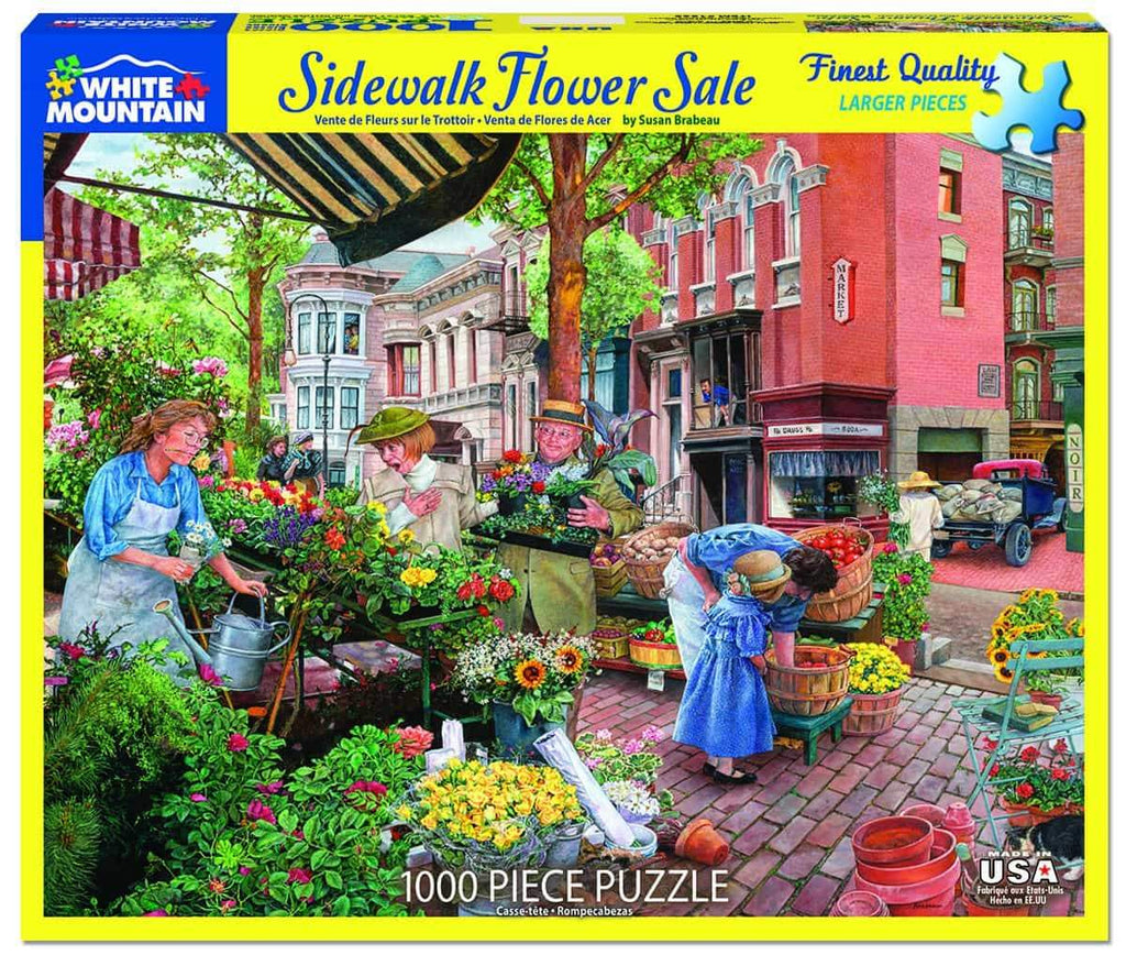 Sidewalk Flower Sale - 1000 Pieces