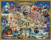 Great Explorers World Map - 1000 Pieces