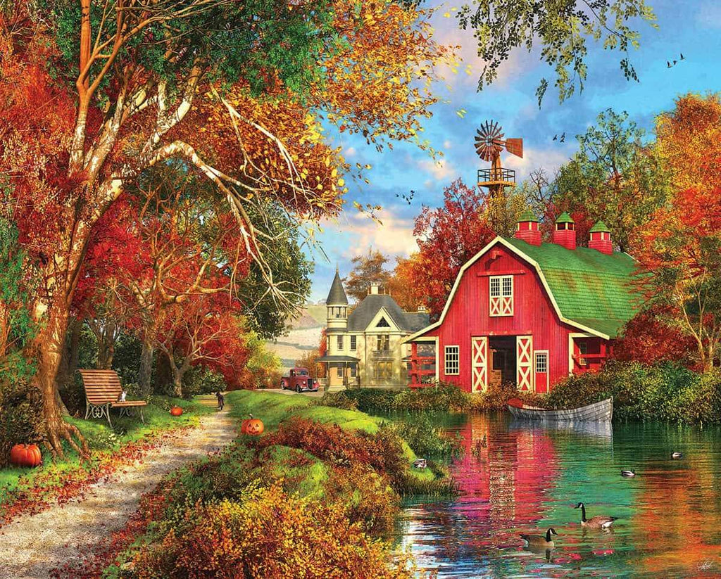 Autumn Barn - 1000 Pieces