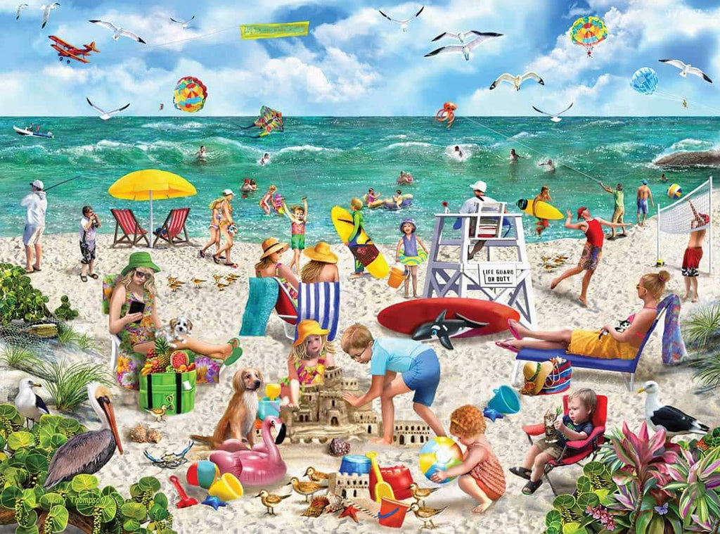 Beach Day - Seek & Find - 1000 Pieces