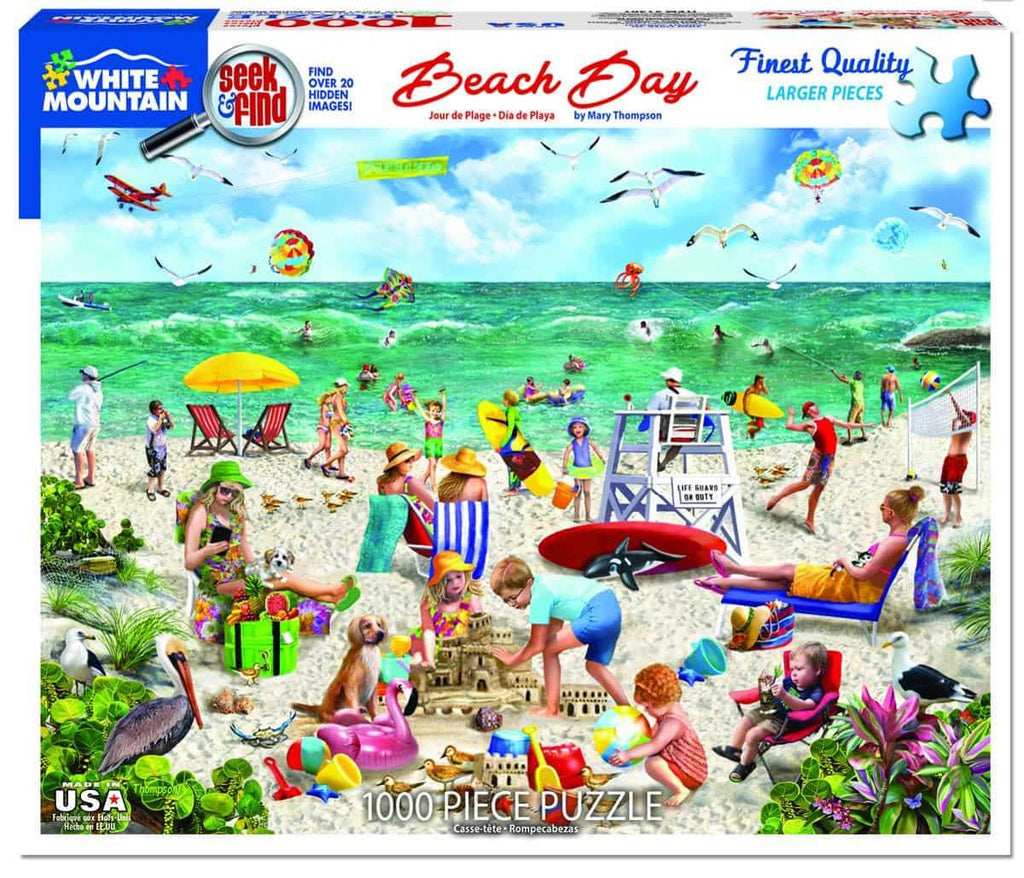 Beach Day - Seek & Find - 1000 Pieces