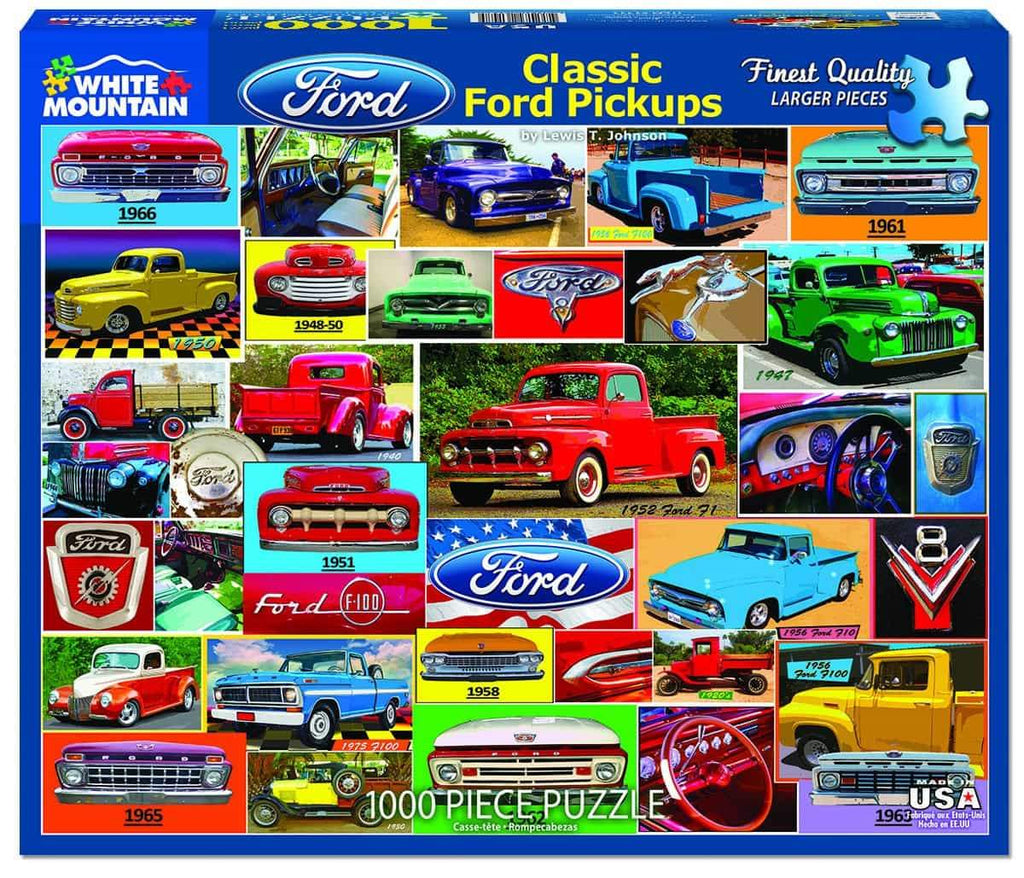 Classic Ford Pickups - 1000 Pieces