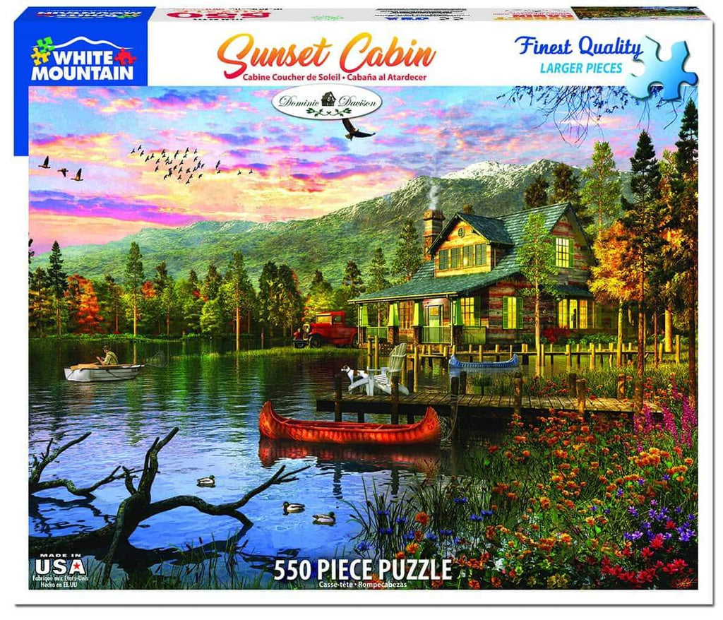 Sunset Cabin - 550 Pieces