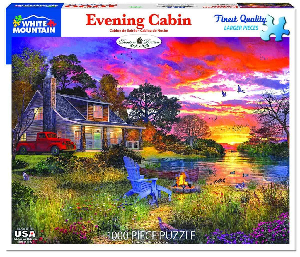 Evening Cabin - 1000 Pieces