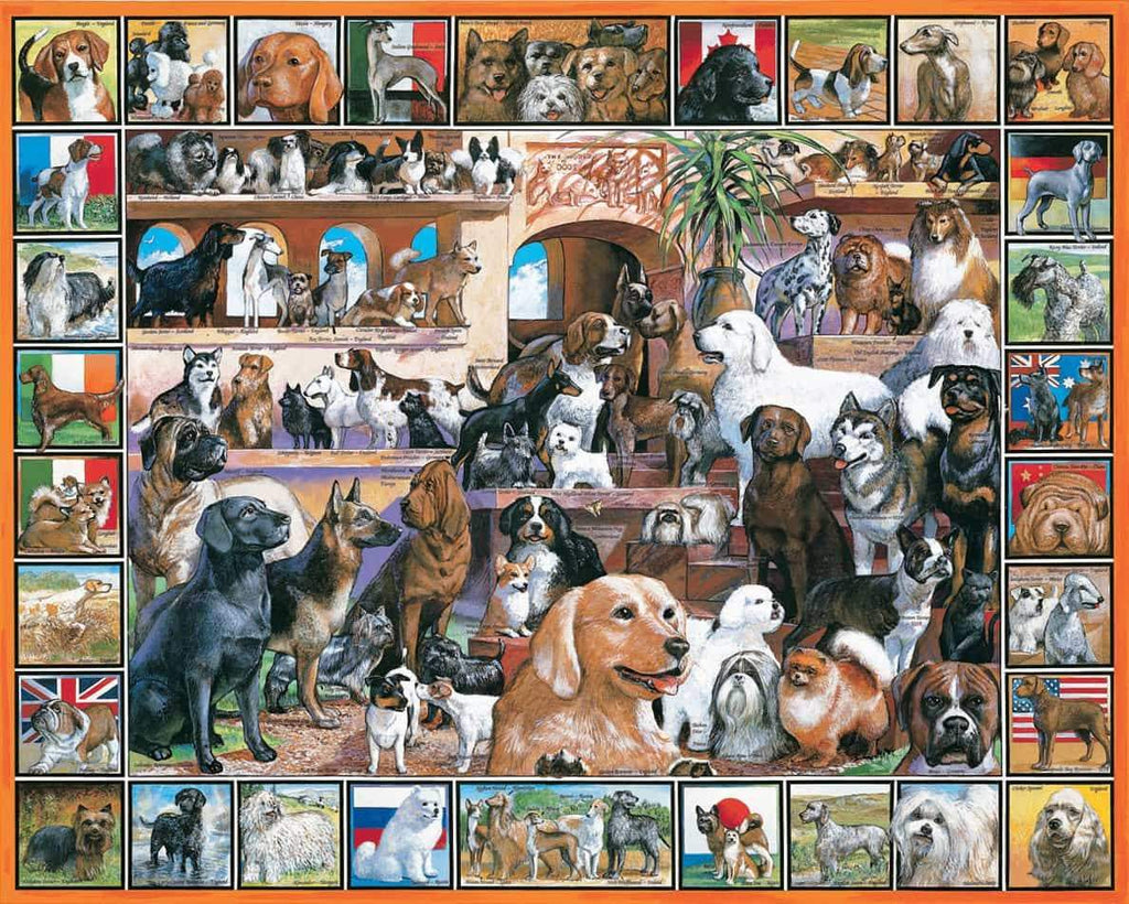 World of Dogs - 1000 Pieces