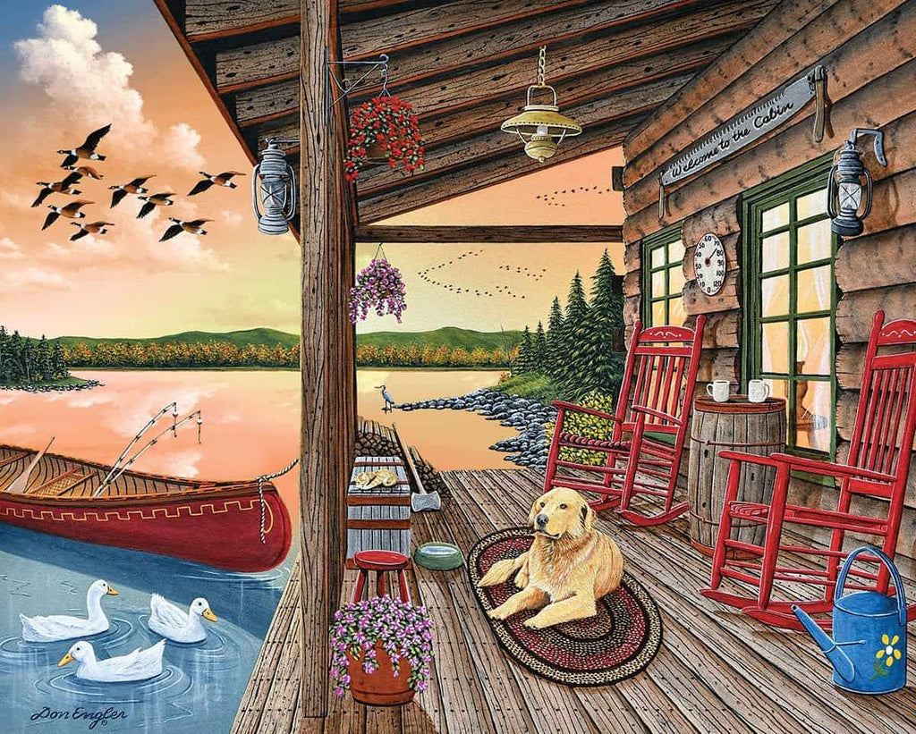 Welcome To The Cabin - 1000 Pieces