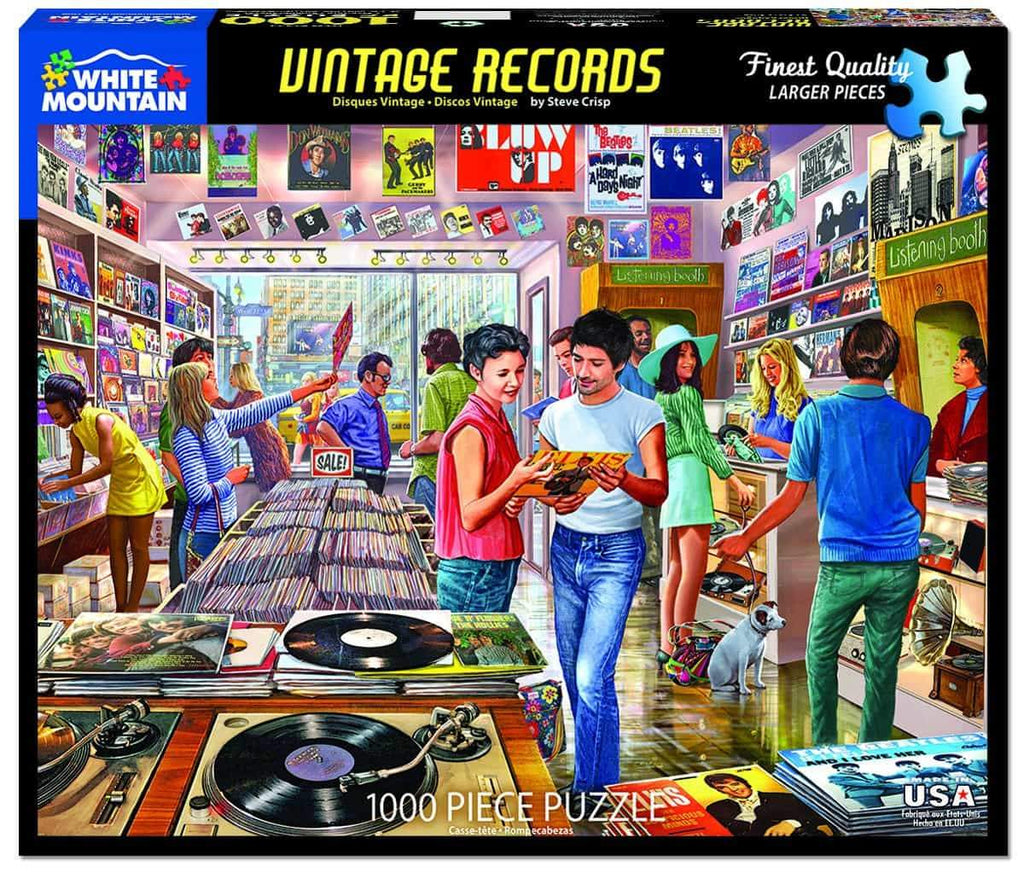 Vintage Record Store - 1000 Pieces