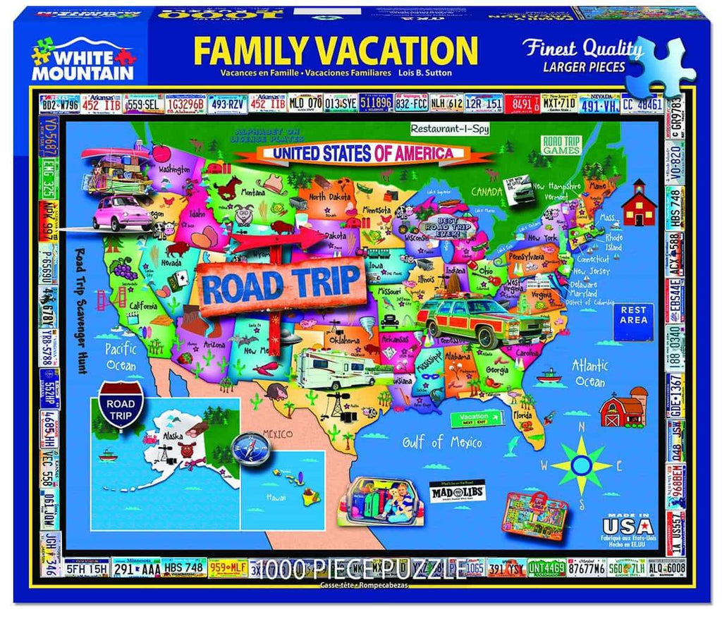 Family Vacation - 1000 Pieces