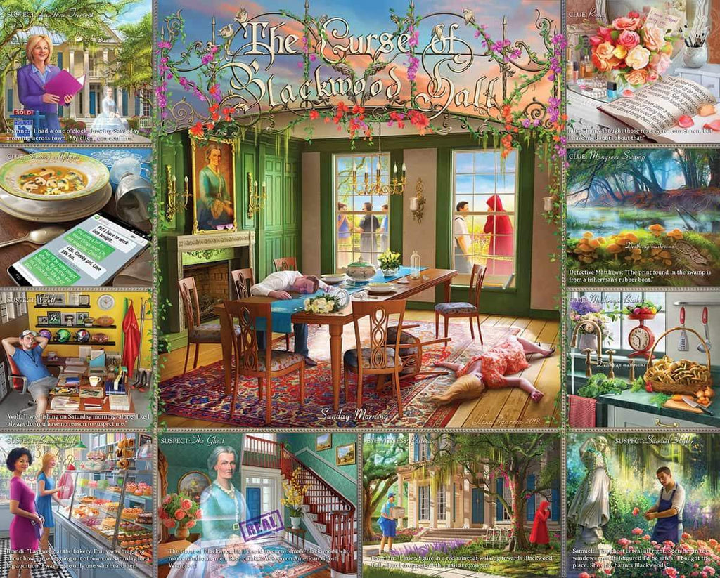 Curse of Blackwood Hall - 1000 Pieces