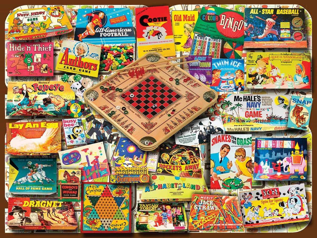 Classic Games - 550 Pieces