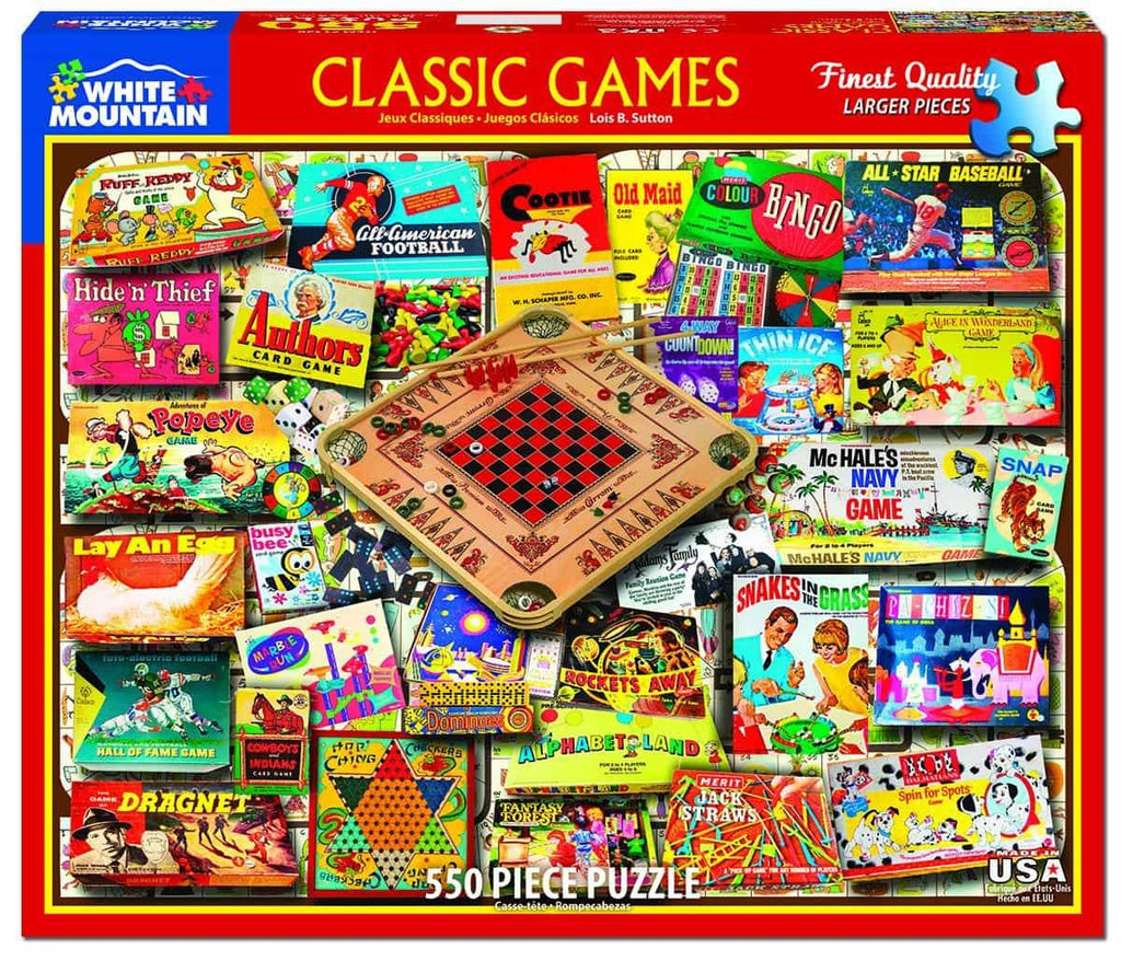 Classic Games - 550 Pieces
