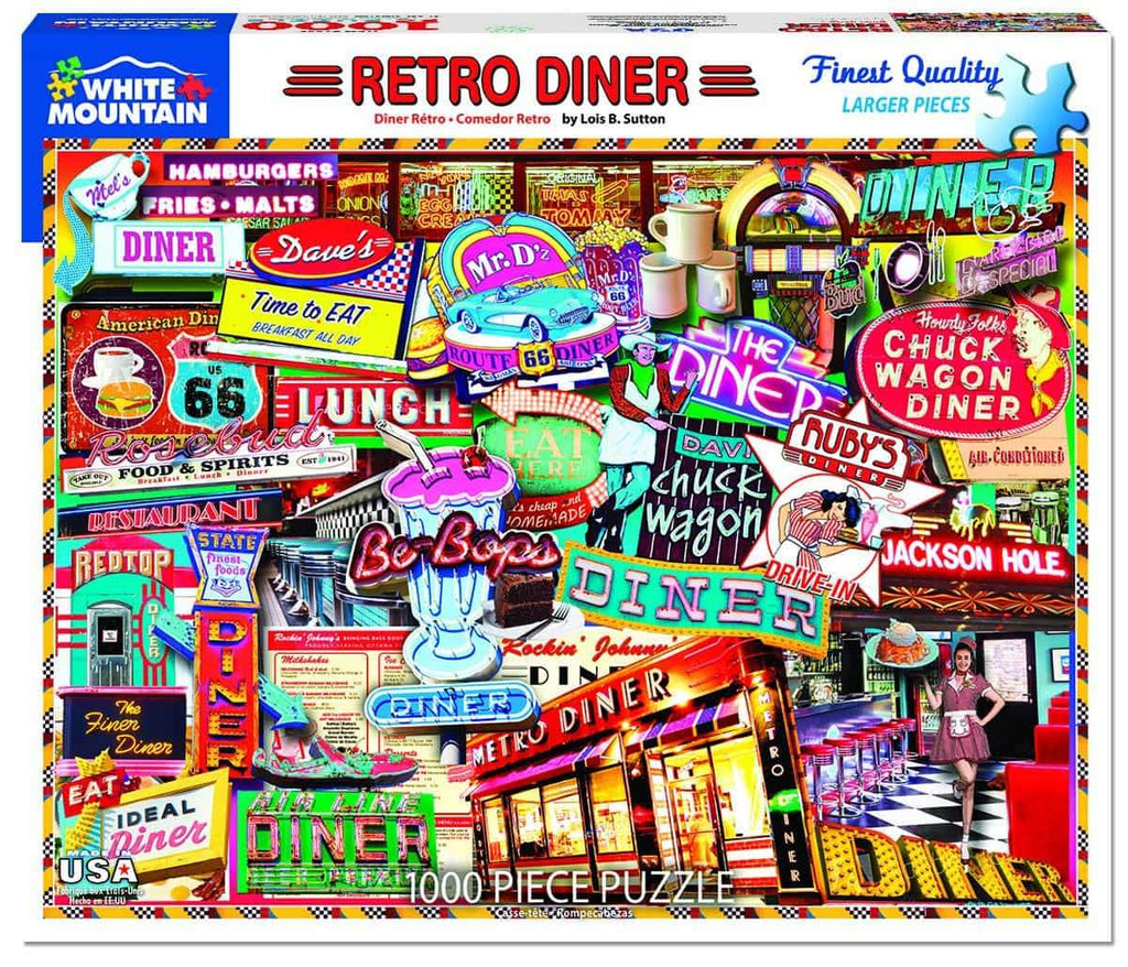 Retro Diner - 1000 Pieces