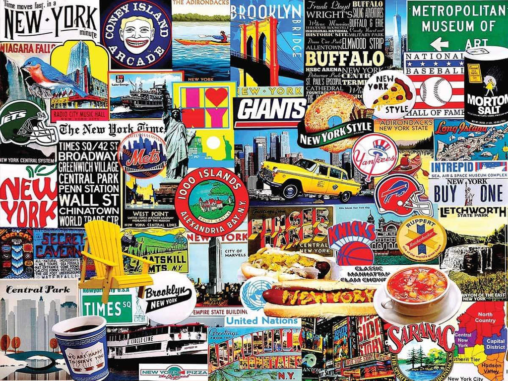 New York New York - 1000 Pieces