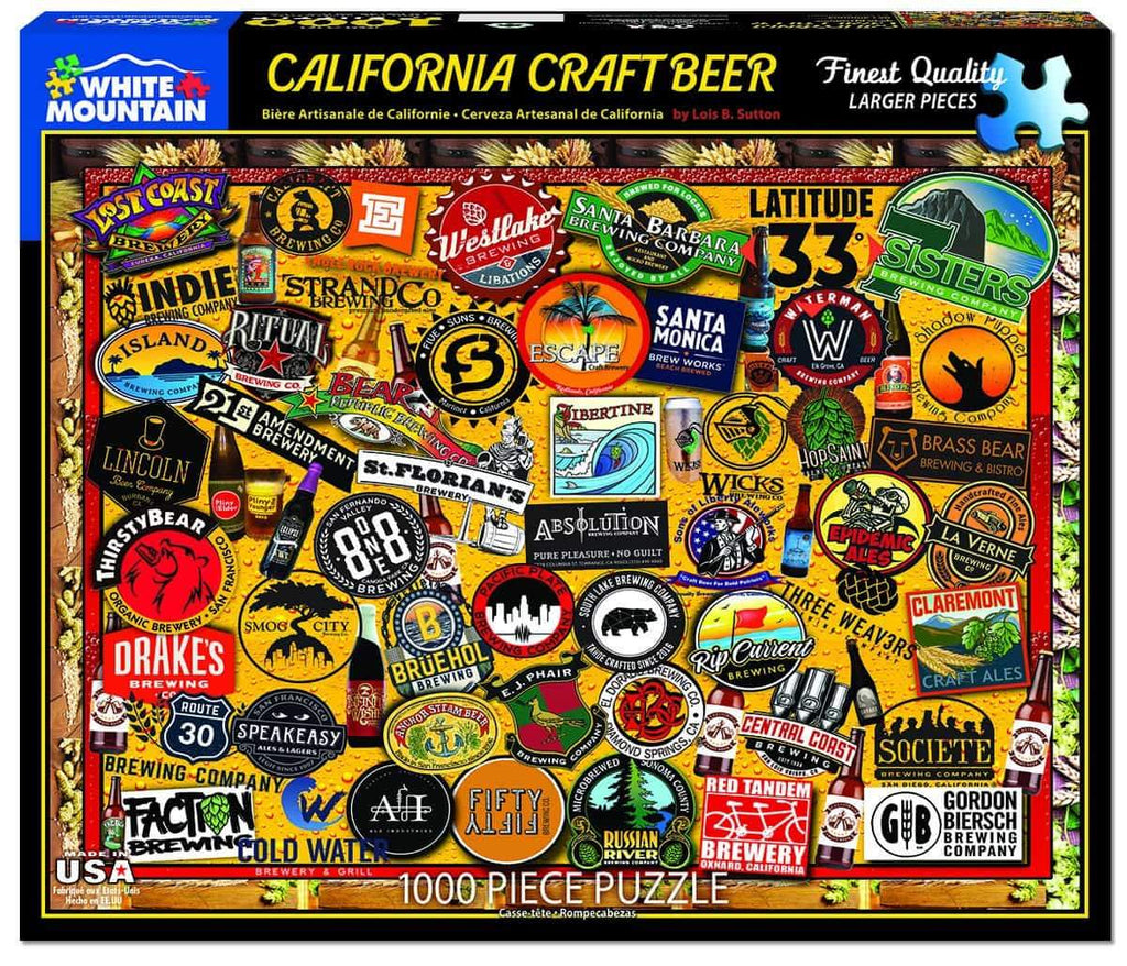 California Craft Beer - 1000 Pieces