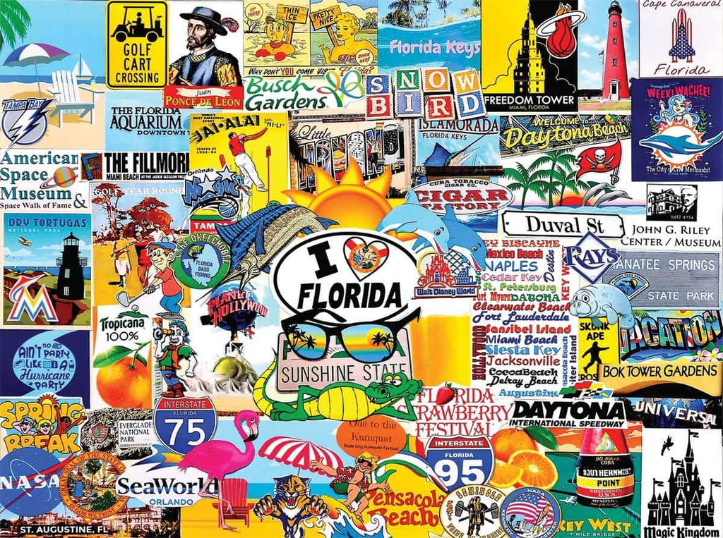 I Love Florida - 1000 Pieces