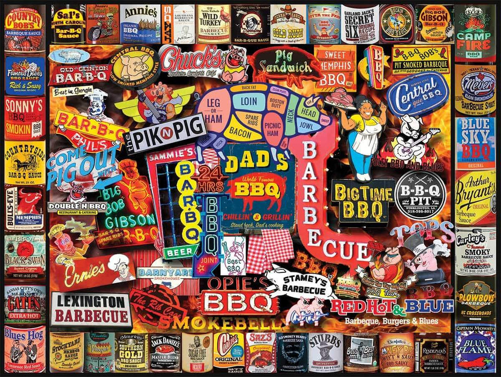 Barbeque - 1000 Pieces