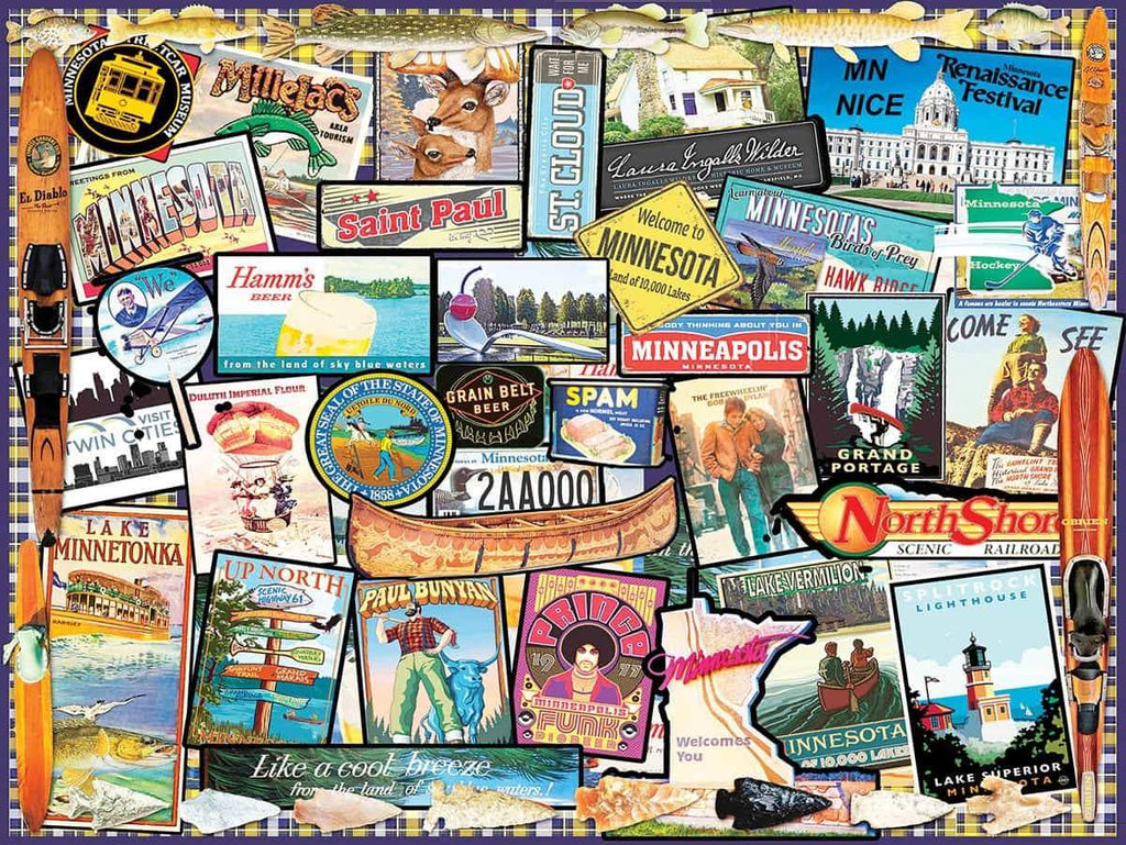 I Love Minnesota - 1000 Pieces