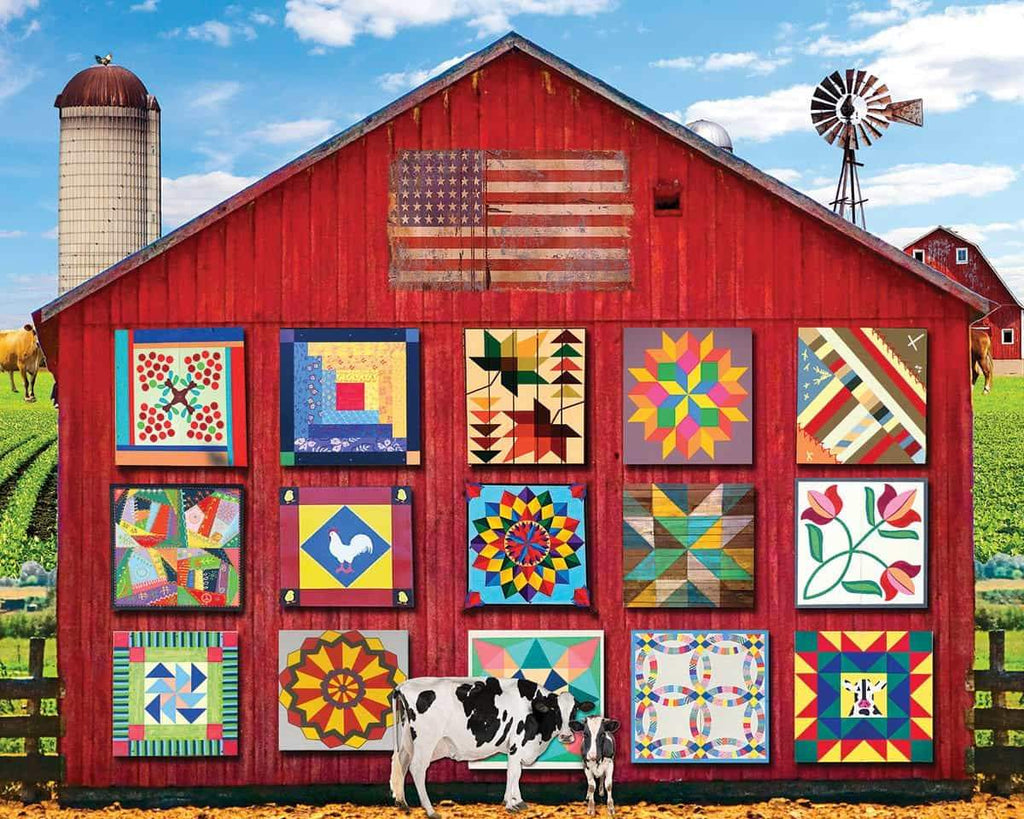 Barn Quilts - 1000 Pieces