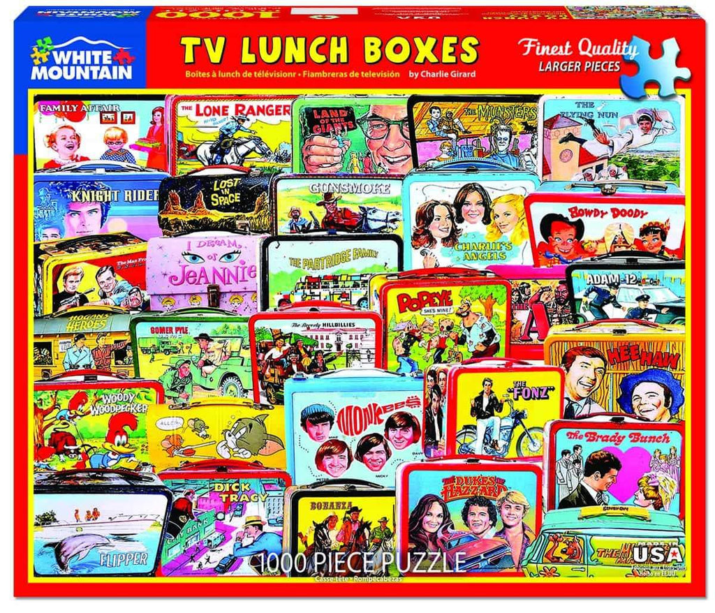 TV Lunch Boxes - 1000 Pieces