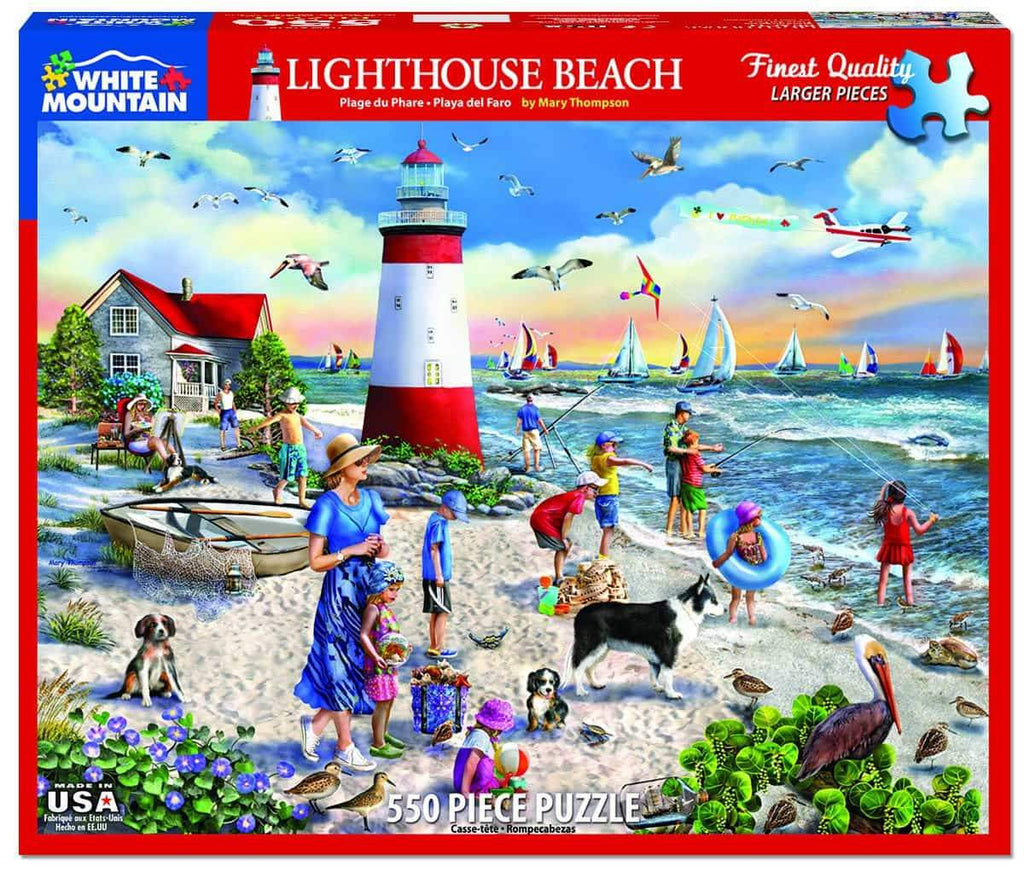 Lighthouse Beach - 550 Pieces