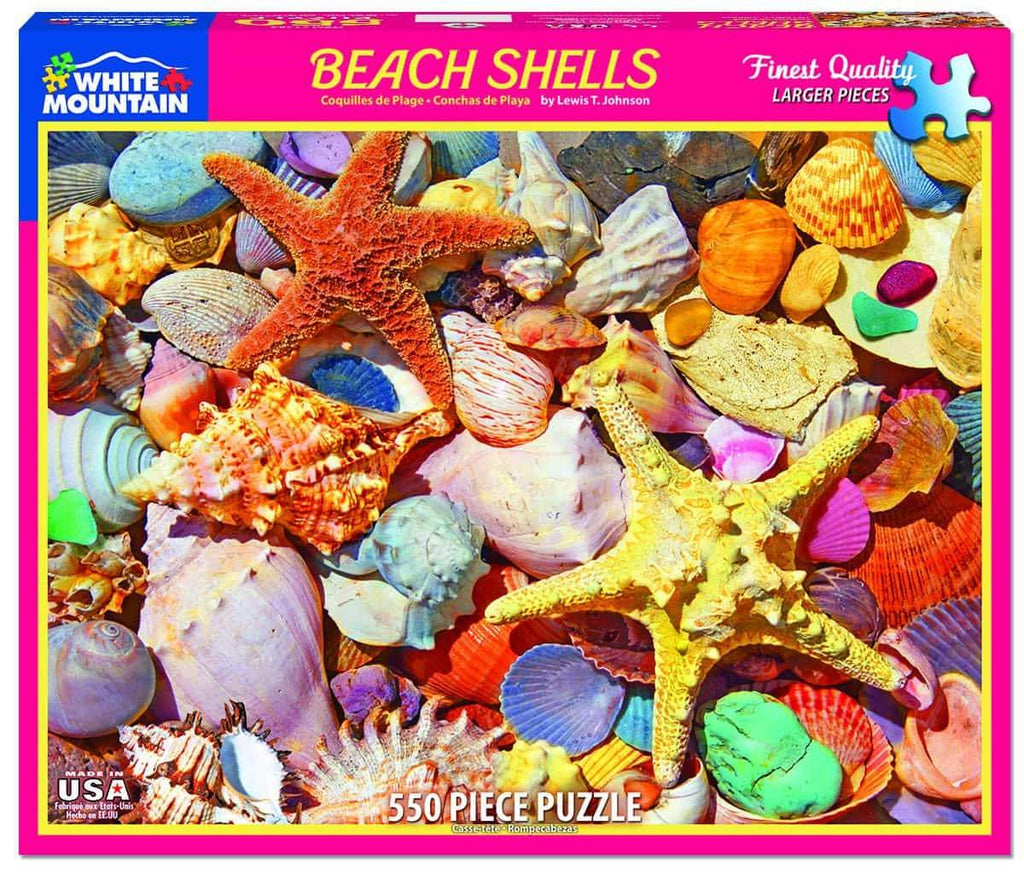 Beach Shells - 550 Pieces