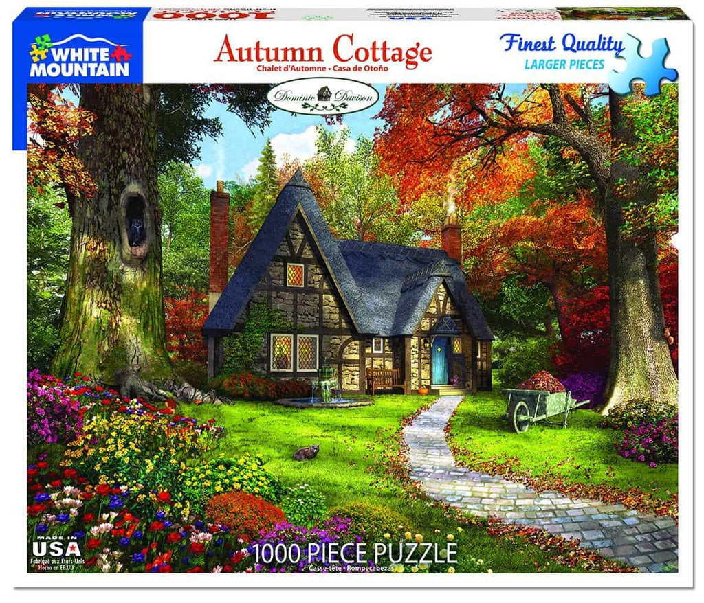 Autumn Cottage - 1000 Piece Puzzle