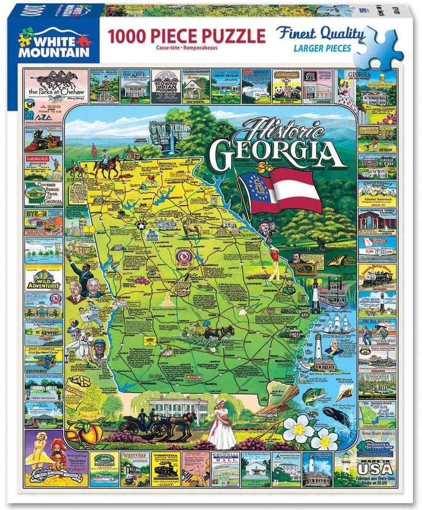 Historic Georgia - 1000 Pieces