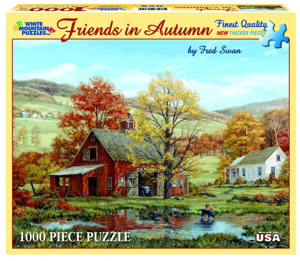 Friends in Autumn - 1000 Pieces