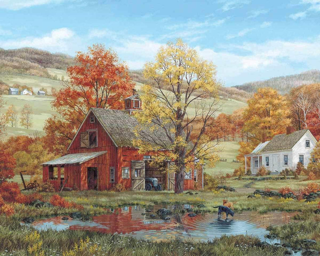 Friends in Autumn - 1000 Pieces