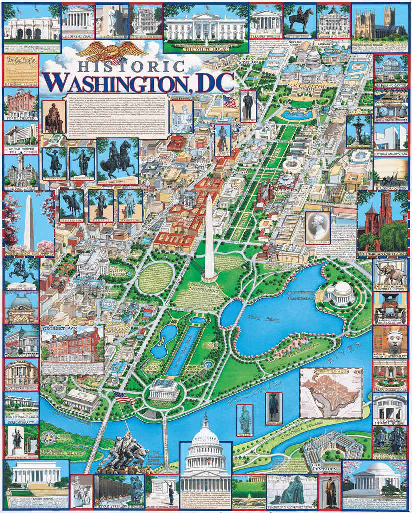 Washington, DC - 1000 Pieces