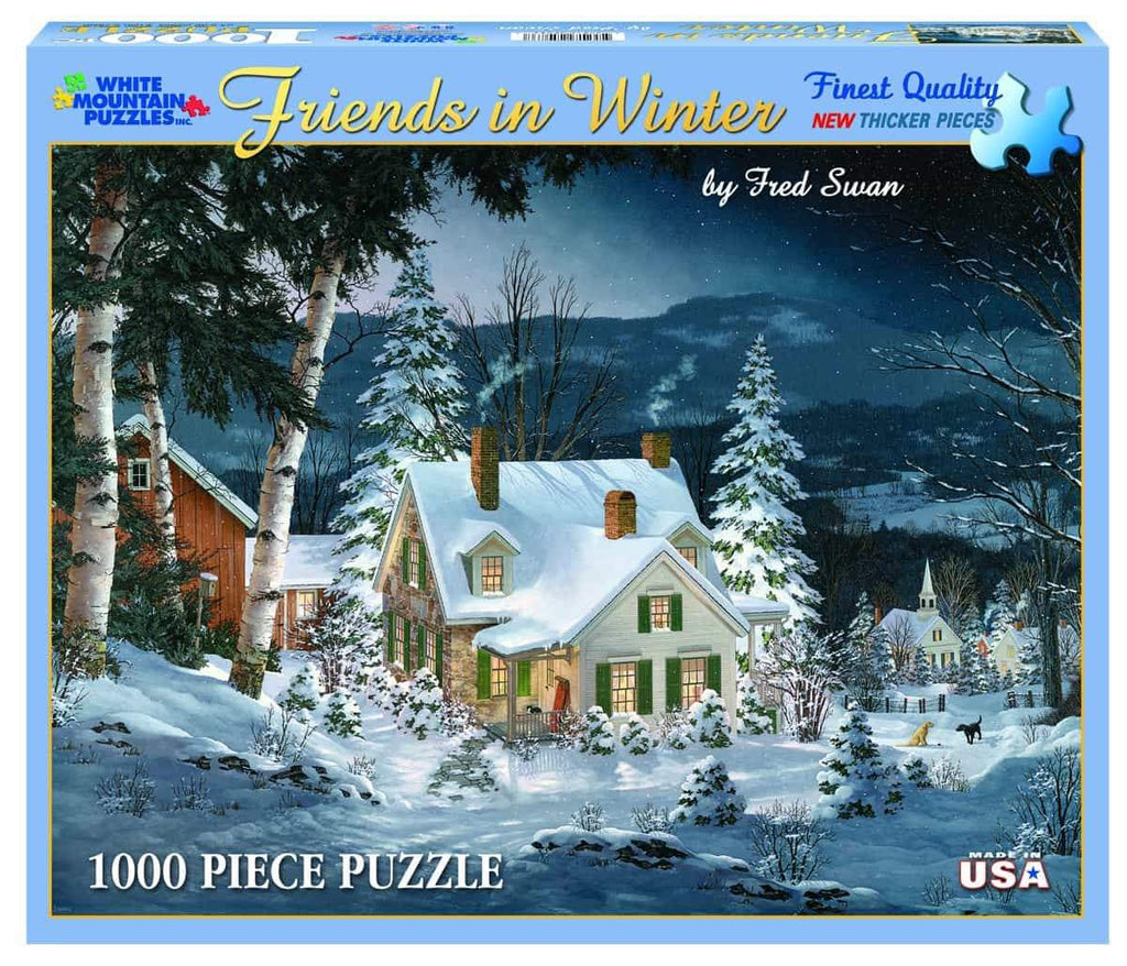 Friends in Winter - 1000 Pieces