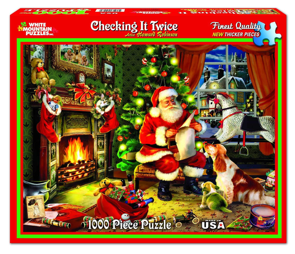 Checking It  Twice - 1000 Pieces