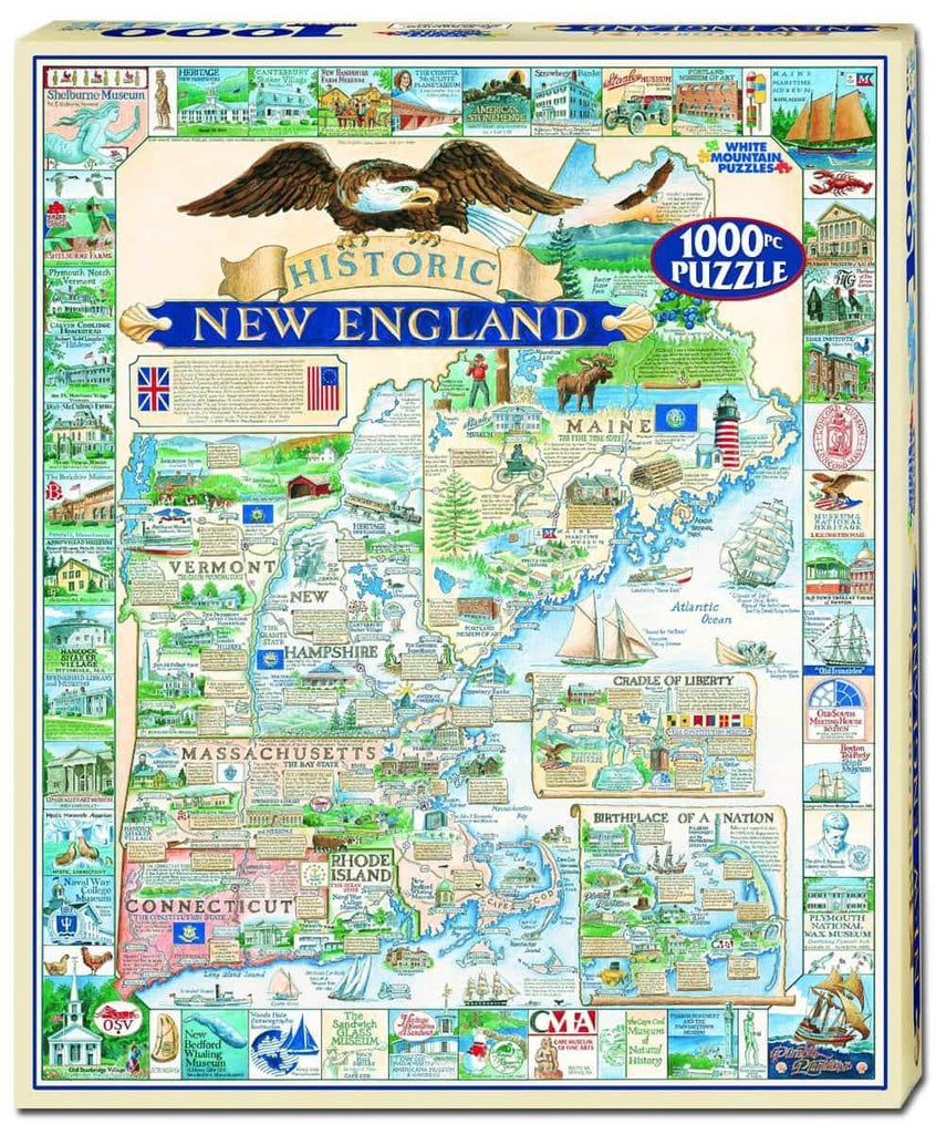 Historic New England - 1000 Pieces