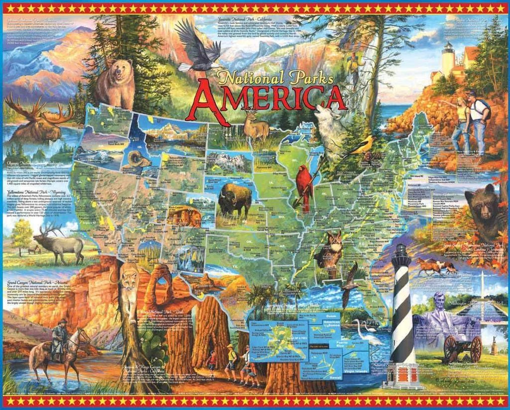 National Parks - 1000 Pieces