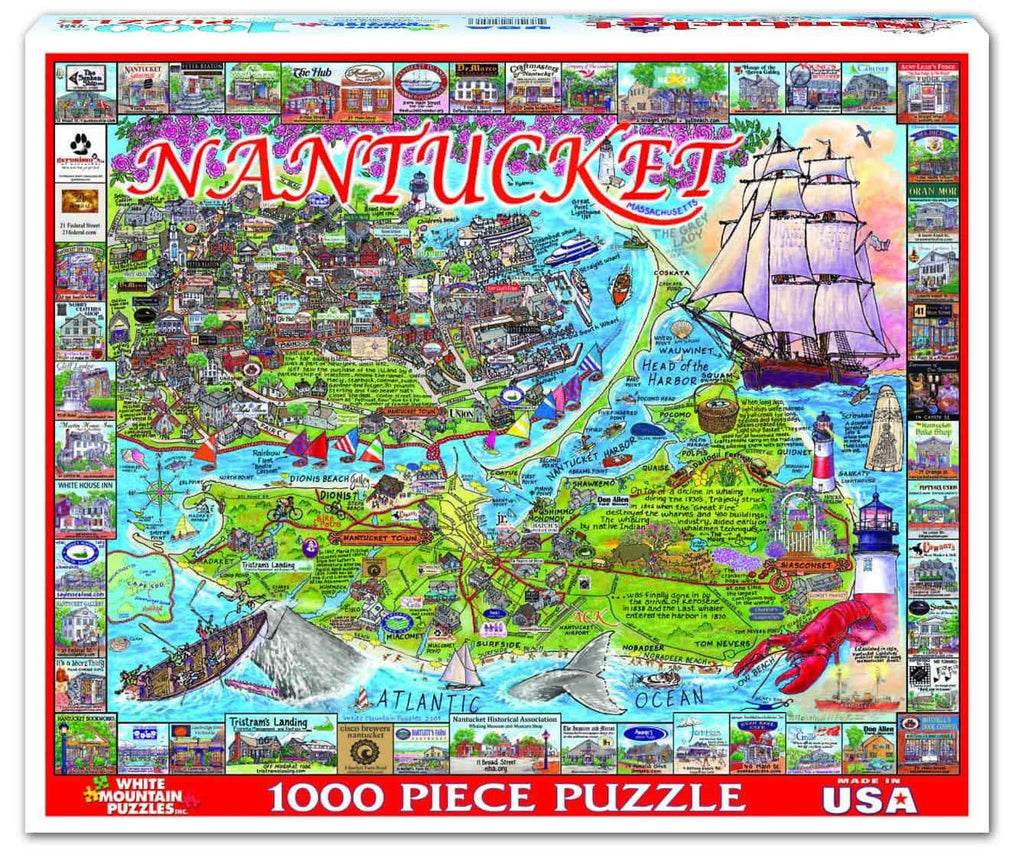 Nantucket, MA - 1000 Pieces