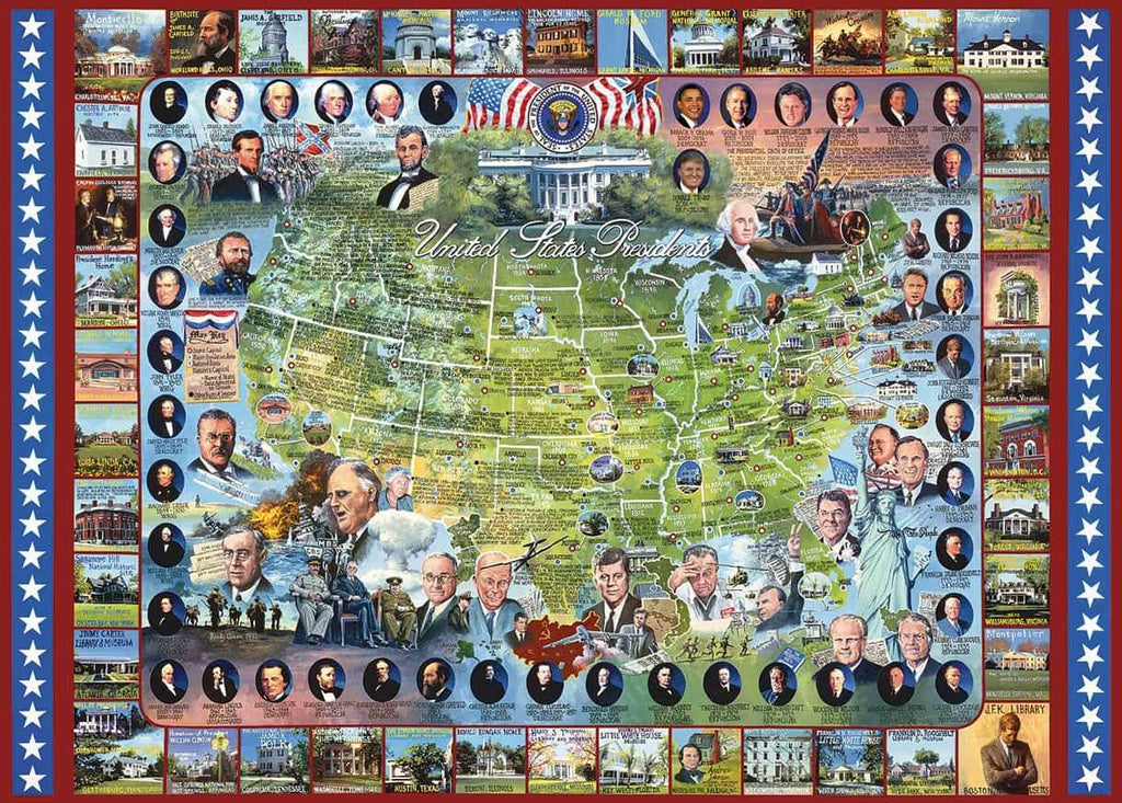 United States Presidents - 1000 Pieces