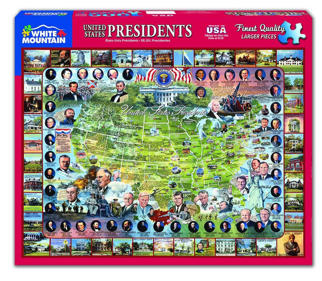 United States Presidents - 1000 Pieces